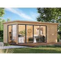 26% Rabatt ! Fjordholz Gartenhütte Modell Office IsoSlide 7