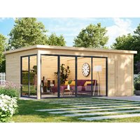 26% billiger ! Fjordholz Gartenhaus Modell Office IsoSlide 8