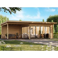 26% Rabatt ! Fjordholz Gartenhütte Modell Office IsoSlide 10 SD