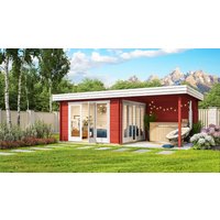 26% Rabatt ! Fjordholz Gartenhütte Modell Karensa 44