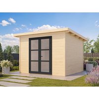 26% Rabatt ! Fjordholz Gartenhütte Modell Alu Line 28-A