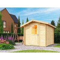 26% Rabatt ! Fjordholz Satteldach Gartenhütte Modell Eliza 1A /