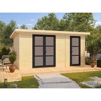 26% Rabatt ! Fjordholz Gartenhütte Modell Alu Line 28-F