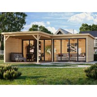 26% Rabatt ! Fjordholz Gartenhütte Modell Office IsoSlide 11 VD