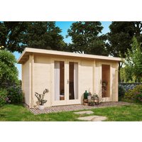 26% Rabatt ! Fjordholz Gartenhütte Modell Carin 44 A 5x3m