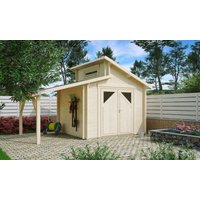 26% Rabatt ! Fjordholz Gartenhütte Modell Varianta 44 A +SD 5x4m