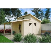 26% Rabatt ! Fjordholz Gartenhütte Modell Varianta 44 E +SD 5x4m