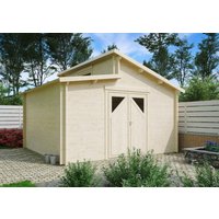 26% Rabatt ! Fjordholz Gartenhütte Modell Varianta 44 F 4x4m