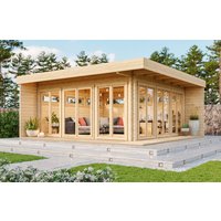 26% Rabatt ! Fjordholz Gartenlounge Modell Mila 70 6x6m