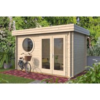 26% Rabatt ! Fjordholz Gartenhütte Modell Robin 44 4x3m