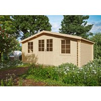 26% Rabatt ! Fjordholz Gartenhütte Modell Ria 28 5x4m