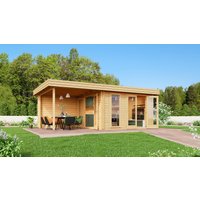 26% Rabatt ! Fjordholz Gartenhütte Modell Ronya 44 7x4m