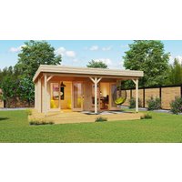 26% Rabatt ! Fjordholz Gartenlounge Modell Rose 70 6x5m