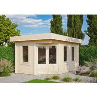 26% Rabatt ! Fjordholz Gartenhütte Modell Nora 44 B Klassik 6x4m