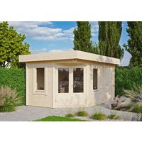 26% Rabatt ! Fjordholz Gartenhütte Modell Nora 44 C Klassik 4x3m