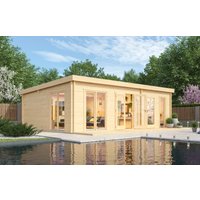 26% Rabatt ! Fjordholz Gartenhütte Modell Henning 70 6x4m