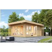 26% Rabatt ! Fjordholz Gartenlounge Modell Konrad 44 7x5m