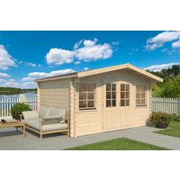 26% Rabatt ! Fjordholz Gartenhütte Modell Sören 44 4x3m