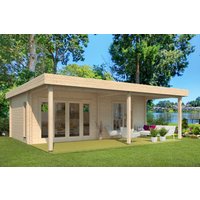 26% Rabatt ! Fjordholz Gartenlounge Modell Oskar 44 7x4m