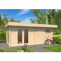 26% Rabatt ! Fjordholz Gartenhütte Modell Helmer 44 6x4m