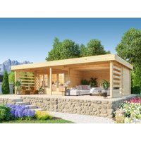 26% Rabatt ! Fjordholz Gartenhütte Modell Jonte 44 8x5m