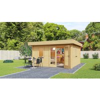 26% Rabatt ! Fjordholz Gartenhütte Modell Mario 70 5x4m