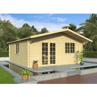 26% Rabatt ! Fjordholz Gartenhütte Modell Rocky 44 5x4m