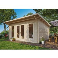 26% Rabatt ! Fjordholz Gartenhütte Modell Jacob 70 F 5x4m
