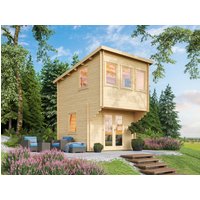 26% Rabatt ! Fjordholz Pultdach Gartenhütte Modell Marlene 44 6x4m