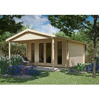 26% Rabatt ! Gartenhütte Modell Luise 40 F