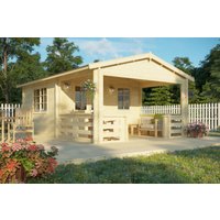 26% Rabatt ! Gartenhütte Modell Lund 40