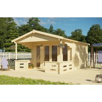 26% Rabatt ! Gartenhütte Modell Kolding 40