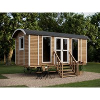 26% Rabatt ! Zirkus- und Schäferwagen Modell Raul mit Sauna