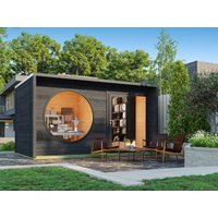 26% Rabatt ! Fjordholz Gartenhütte Modell Office Box Größe L sch 6x3m