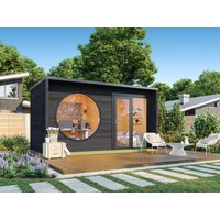26% Rabatt ! Fjordholz Gartenhütte Modell Office Box Größe M sch 5x3m