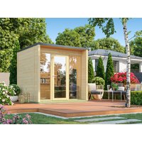 17% Rabatt ! Fjordholz Gartenhütte Modell Office Box Größe XS na 3x2m