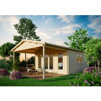 26% Rabatt ! Gartenhütte Modell Julia 70 D 5x3m