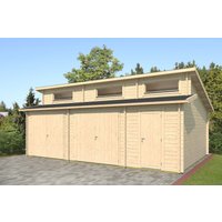 26% Rabatt ! Fjordholz Holzgarage Modell Ibiza 44 D