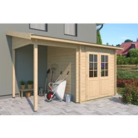 26% Rabatt ! Gartenhütte Modell Pulti 44 H 4x3m