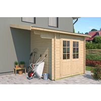 26% Rabatt ! Gartenhütte Modell Pulti 44 G 3x2m