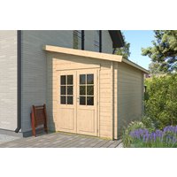 26% Rabatt ! Gartenhütte Modell Pulti 44 F 3x2m