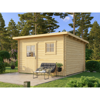 26% Rabatt ! Fjordholz Pultdach Gartenhütte Modell Ezra 5B 3x3m