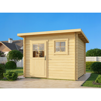26% Rabatt ! Fjordholz Pultdach Gartenhütte Modell Ezra 3B 3x3m