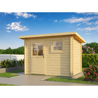 26% Rabatt ! Fjordholz Pultdach Gartenhütte Modell Ezra 2B 3x2m