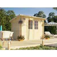 18% Rabatt ! Gartenhütte Modell Annika 28 A