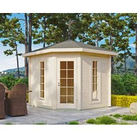 26% Rabatt ! Gartenhütte Modell Panta 28 D