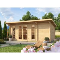 26% Rabatt ! Fjordholz Gartenhütte Modell Jacob 44 J 6x4m