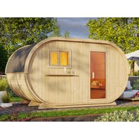 26% Rabatt ! Fjordholz Ovales Saunafass Modell Cara-B