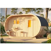 26% Rabatt ! Fjordholz Ovales Saunafass Modell Cara-A