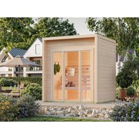 26% Rabatt ! Fjordholz Saunahaus Modell Patio Größe XS